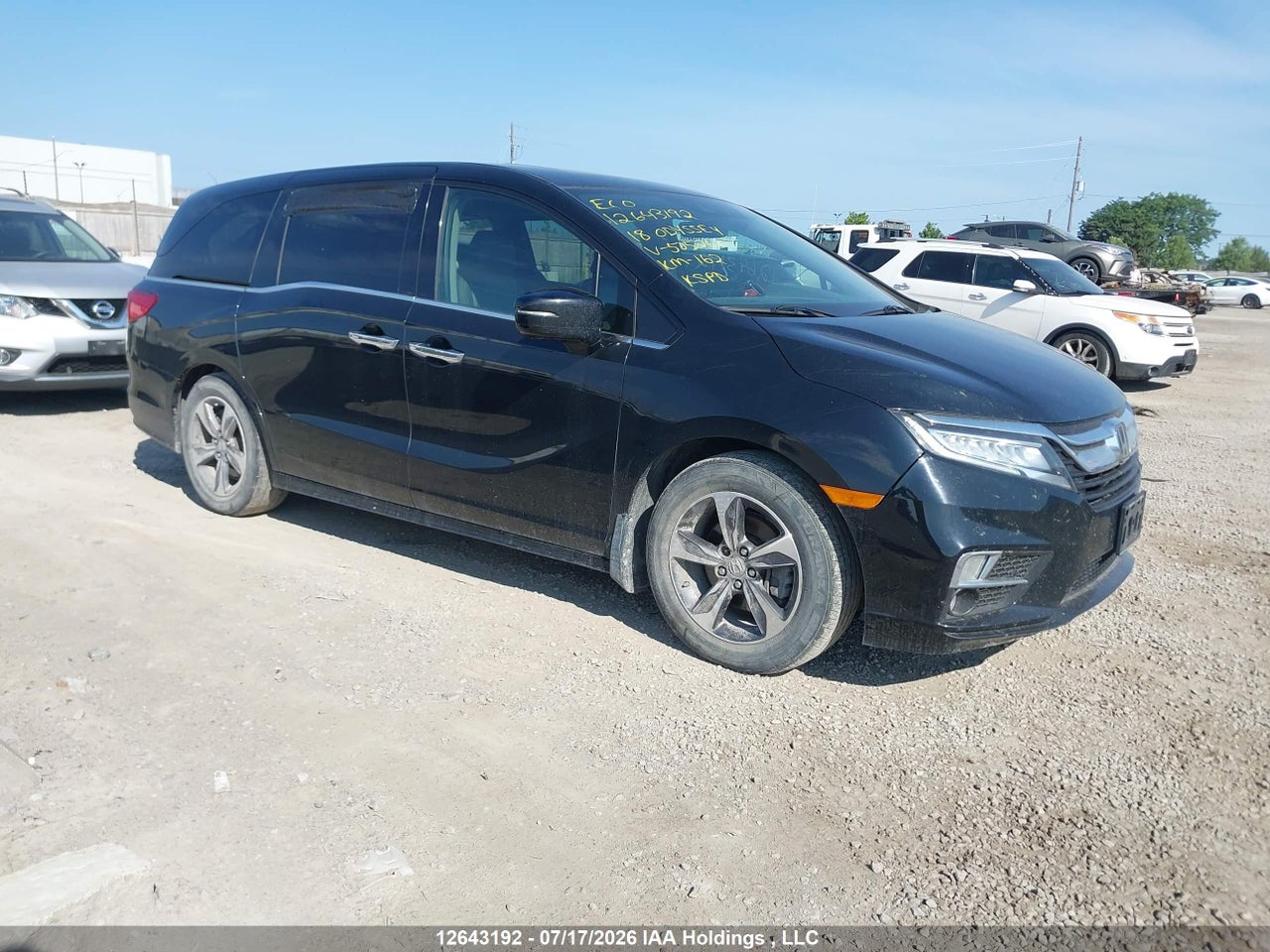 5FNRL6H84JB505263 · 2018 HONDA ODYSSEY TOURING