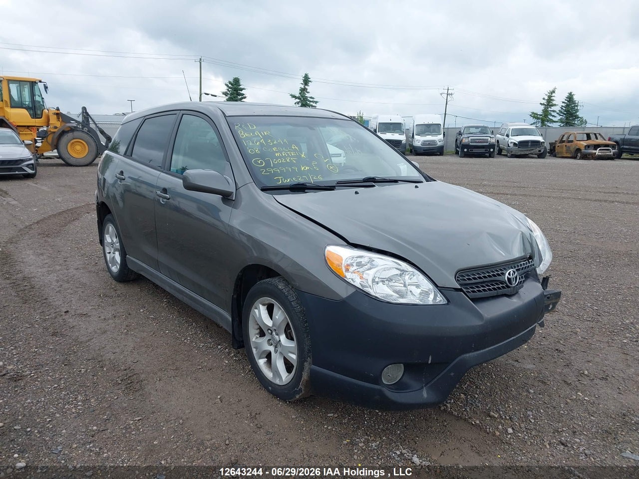 2T1KR32E98C700285 · 2008 TOYOTA COROLLA MATRIX XR