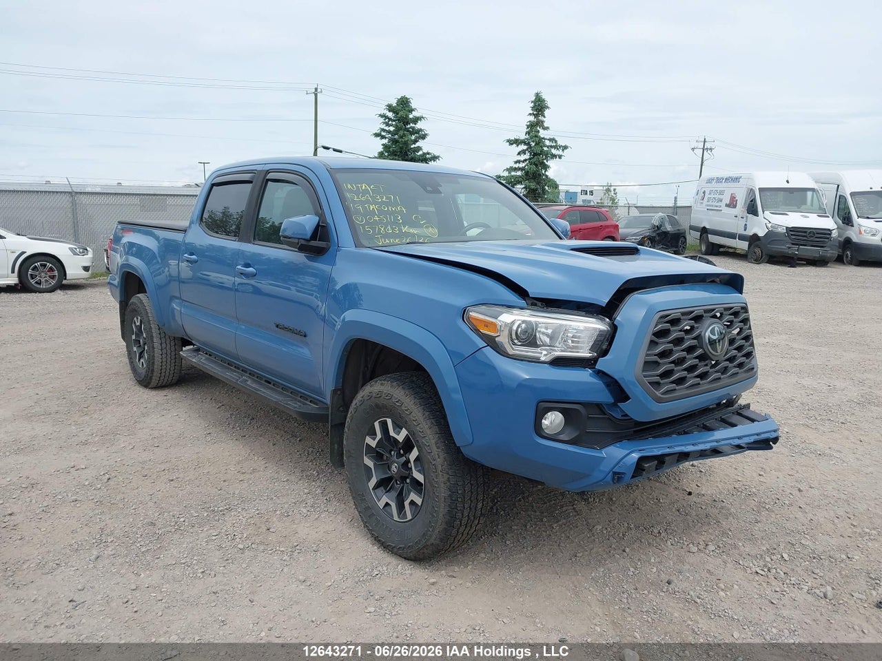 5TFDZ5BN6KX045113 · 2019 TOYOTA TACOMA DOUBLE CAB/SR5/TRD SPORT/TRD OFF ROAD