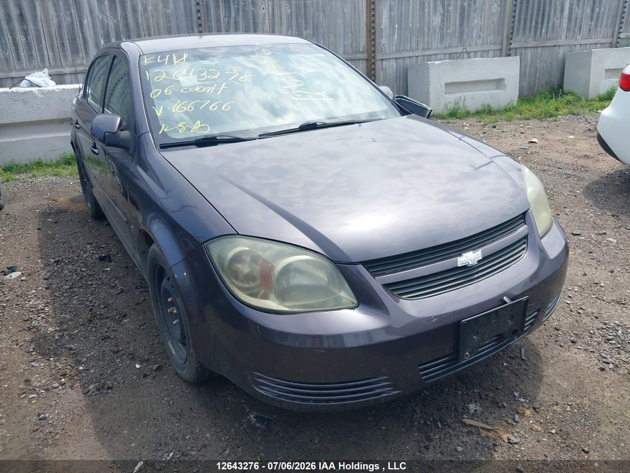 1G1AL58F767666766 · 2006 CHEVROLET COBALT