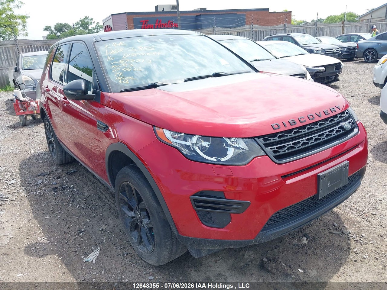 SALCP2BG0GH577713 · 2016 LAND ROVER DISCOVERY SPORT SE