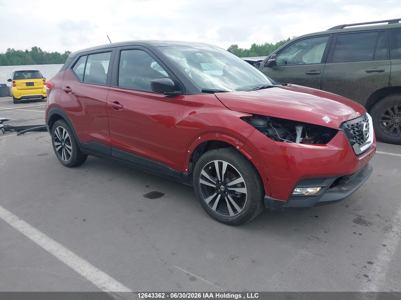 3N1CP5CUXKL558242 · 2019 NISSAN KICKS S/SR/SV