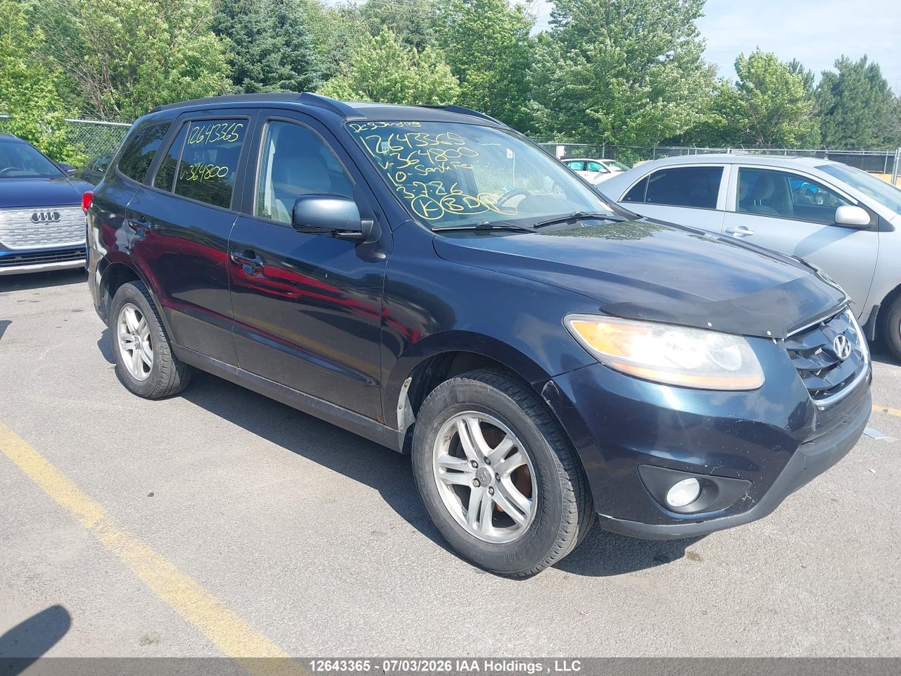 5NMSGDAG7AH364800 · 2010 HYUNDAI SANTA FE GLS
