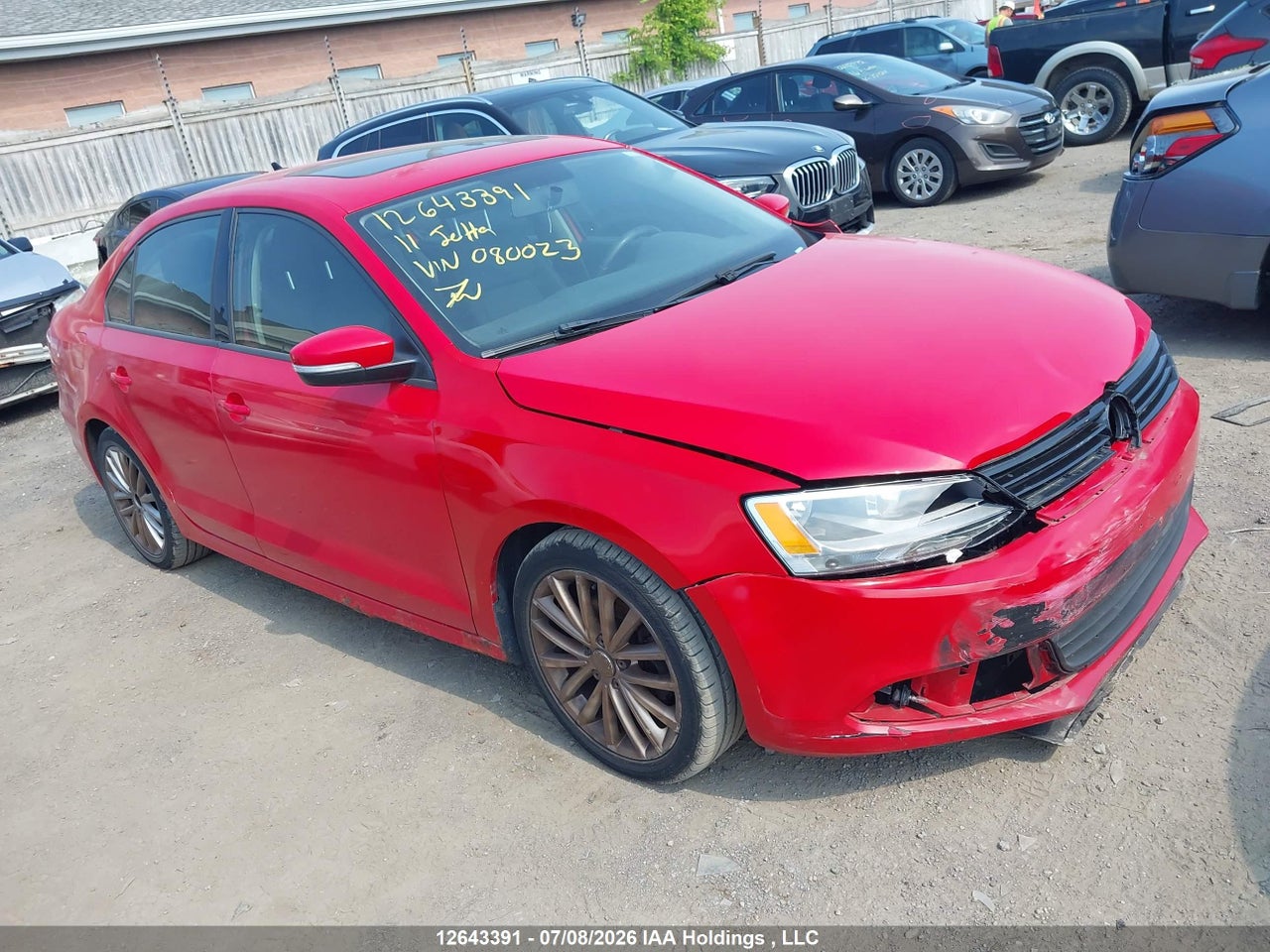 3VWDX7AJ0BM080023 · 2011 VOLKSWAGEN JETTA SE