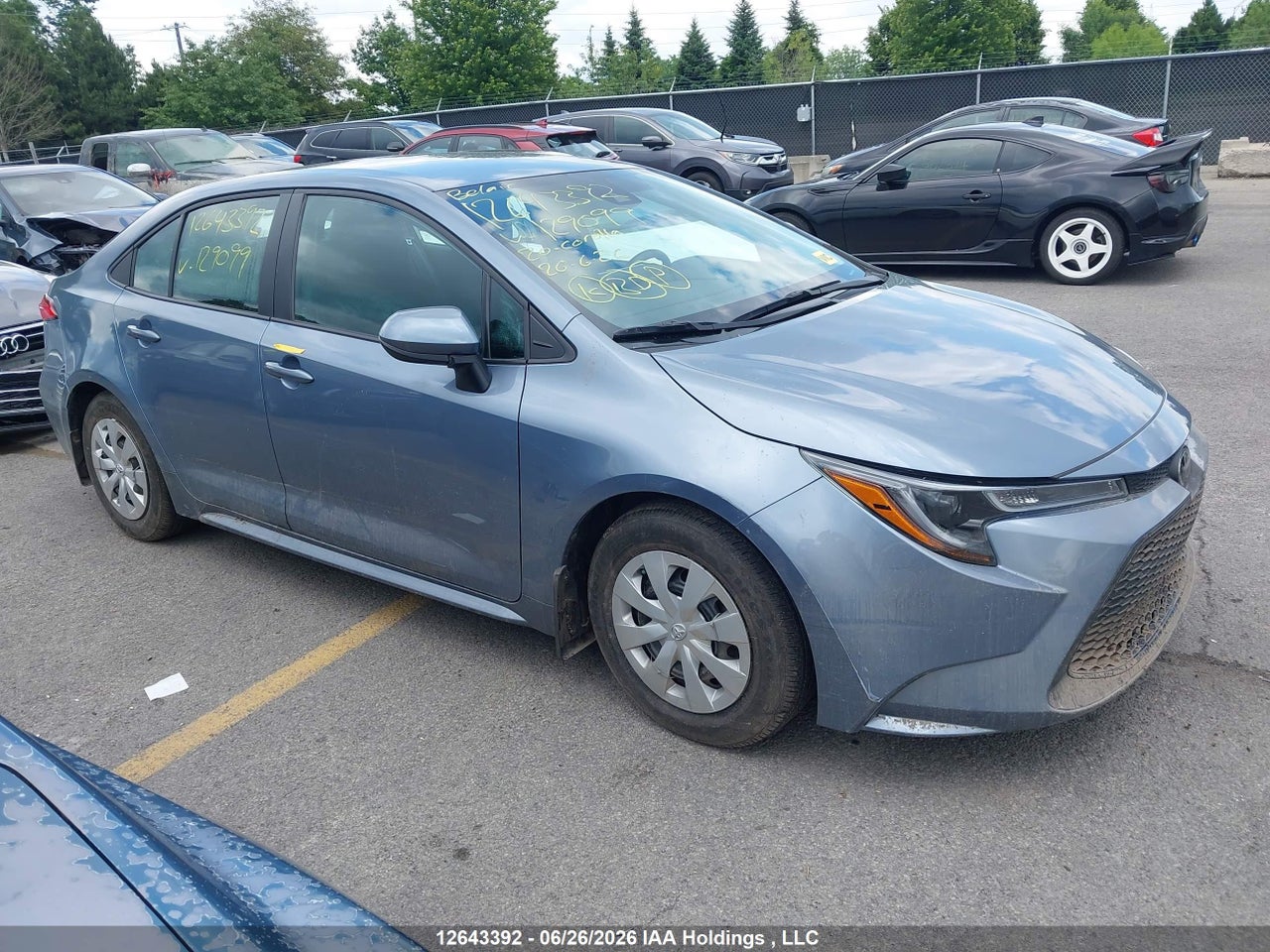 5YFBPRBE3LP129099 · 2020 TOYOTA COROLLA L