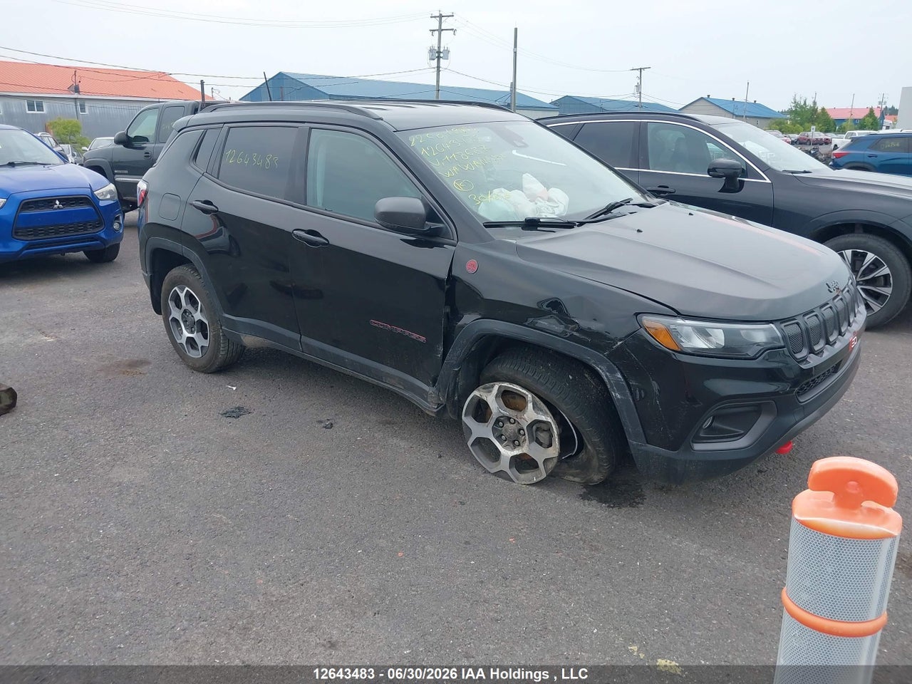3C4NJDDB3NT118687 · 2022 JEEP COMPASS TRAILHAWK