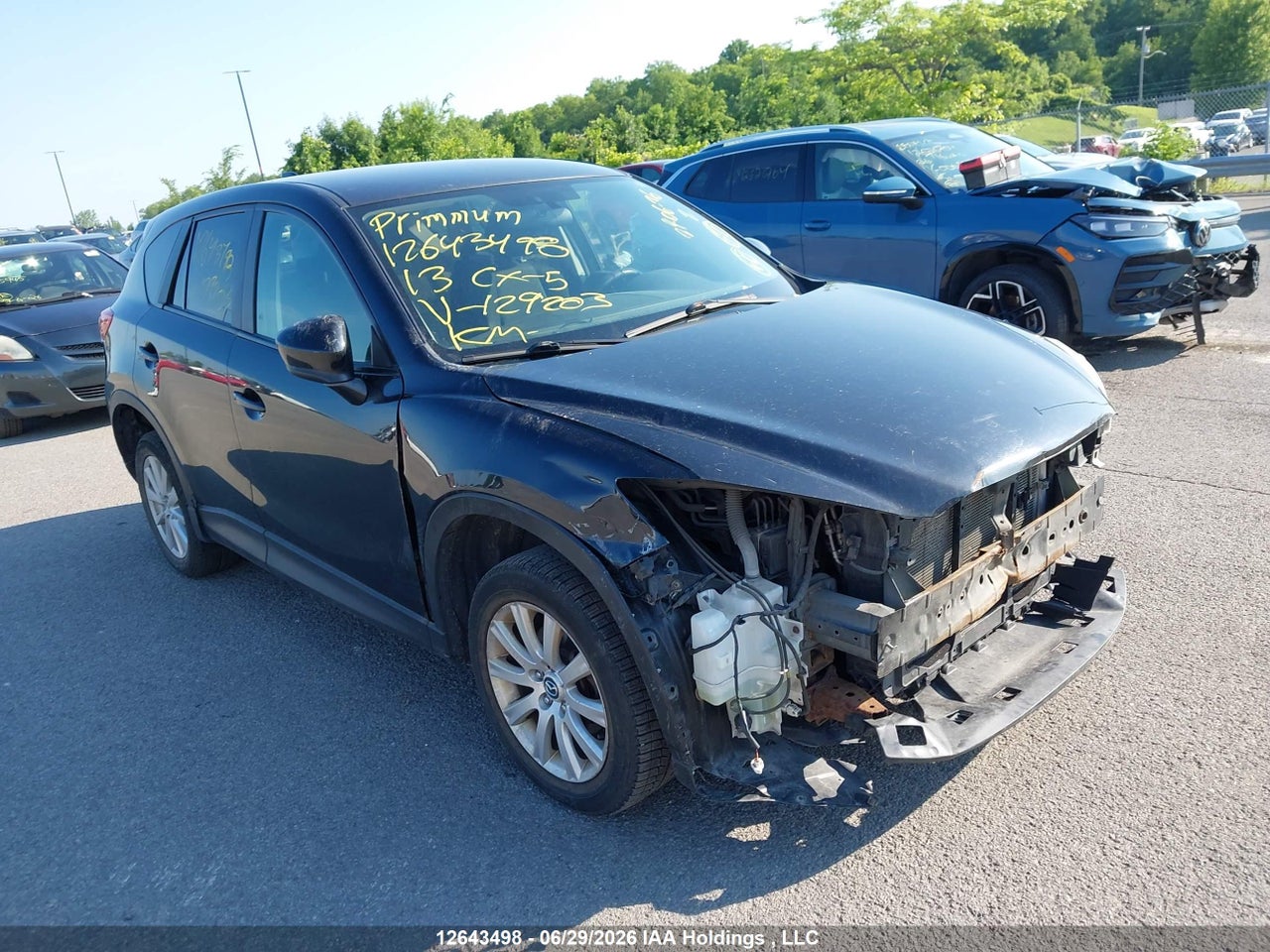 JM3KE2BE5D0129203 · 2013 MAZDA CX-5 GX