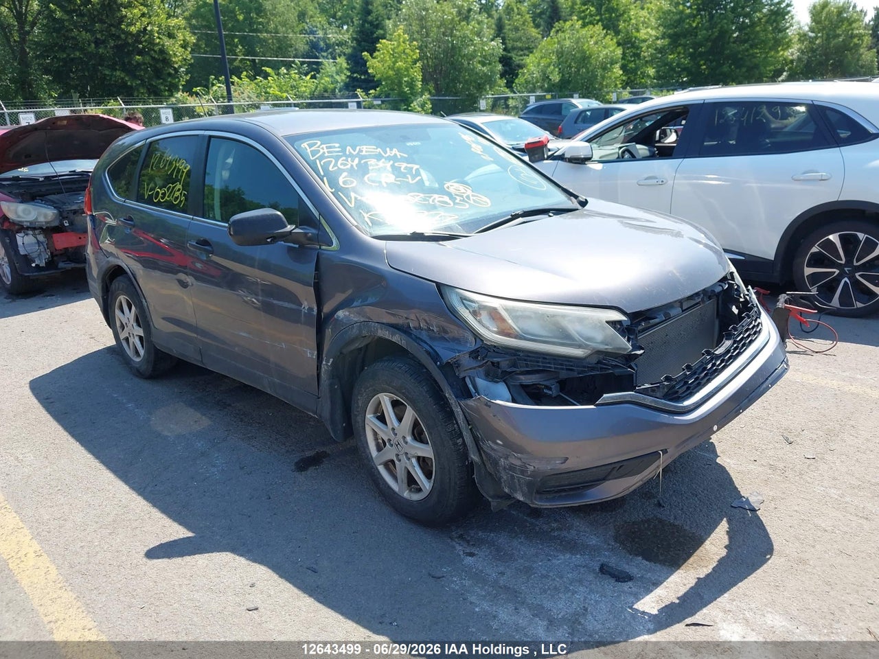 2HKRM3H33GH002785 · 2016 HONDA CR-V LX
