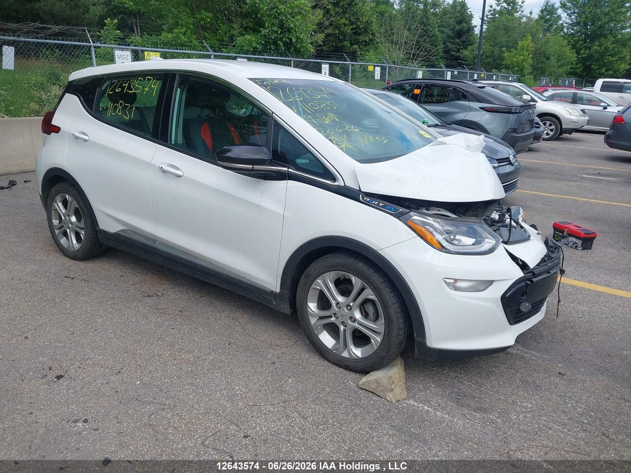 1G1FY6S00K4110831 · 2019 CHEVROLET BOLT EV LT