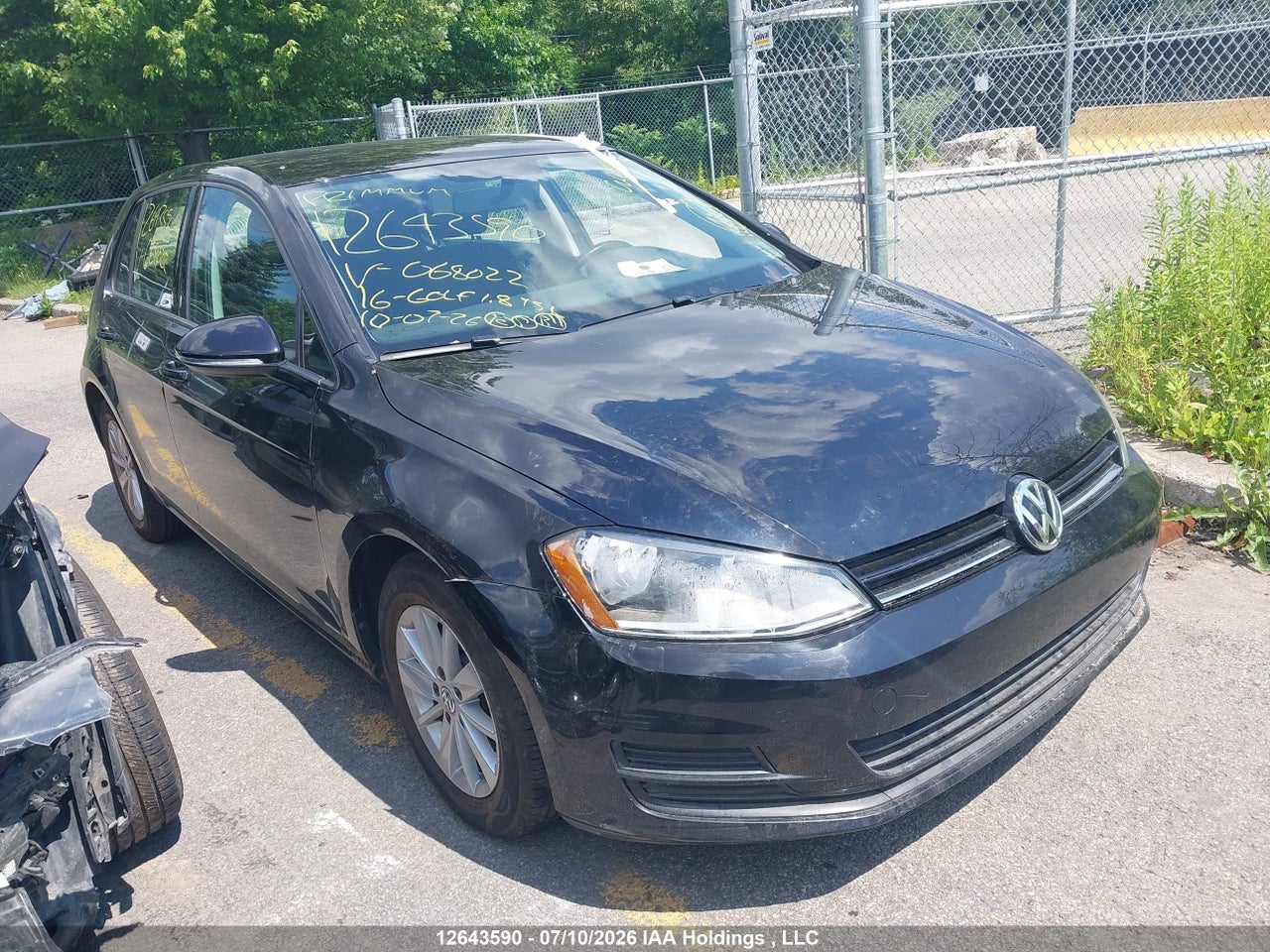 3VW217AU1GM068022 · 2016 VOLKSWAGEN GOLF 1.8 TSI COMFORTLINE/1.8 TSI HIGHLINE/1.8 TSI TRENDLINE