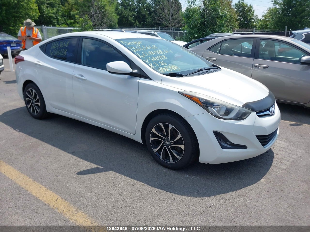 5NPDH4AE8EH520128 · 2014 HYUNDAI ELANTRA SE/SPORT/LIMITED