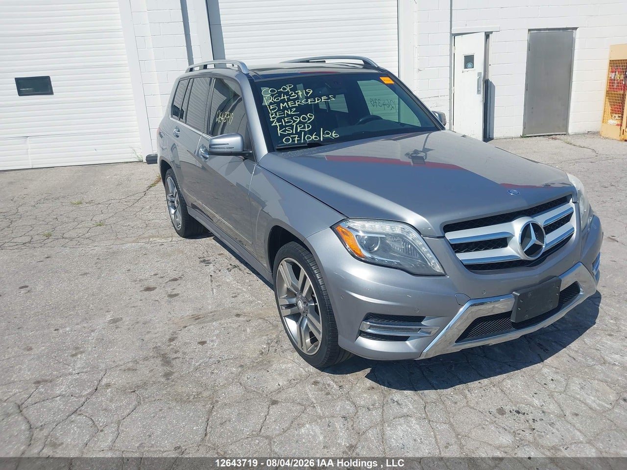 WDCGG0EB3FG415909 · 2015 MERCEDES BENZ GLK 250 BLUETEC 4MATIC