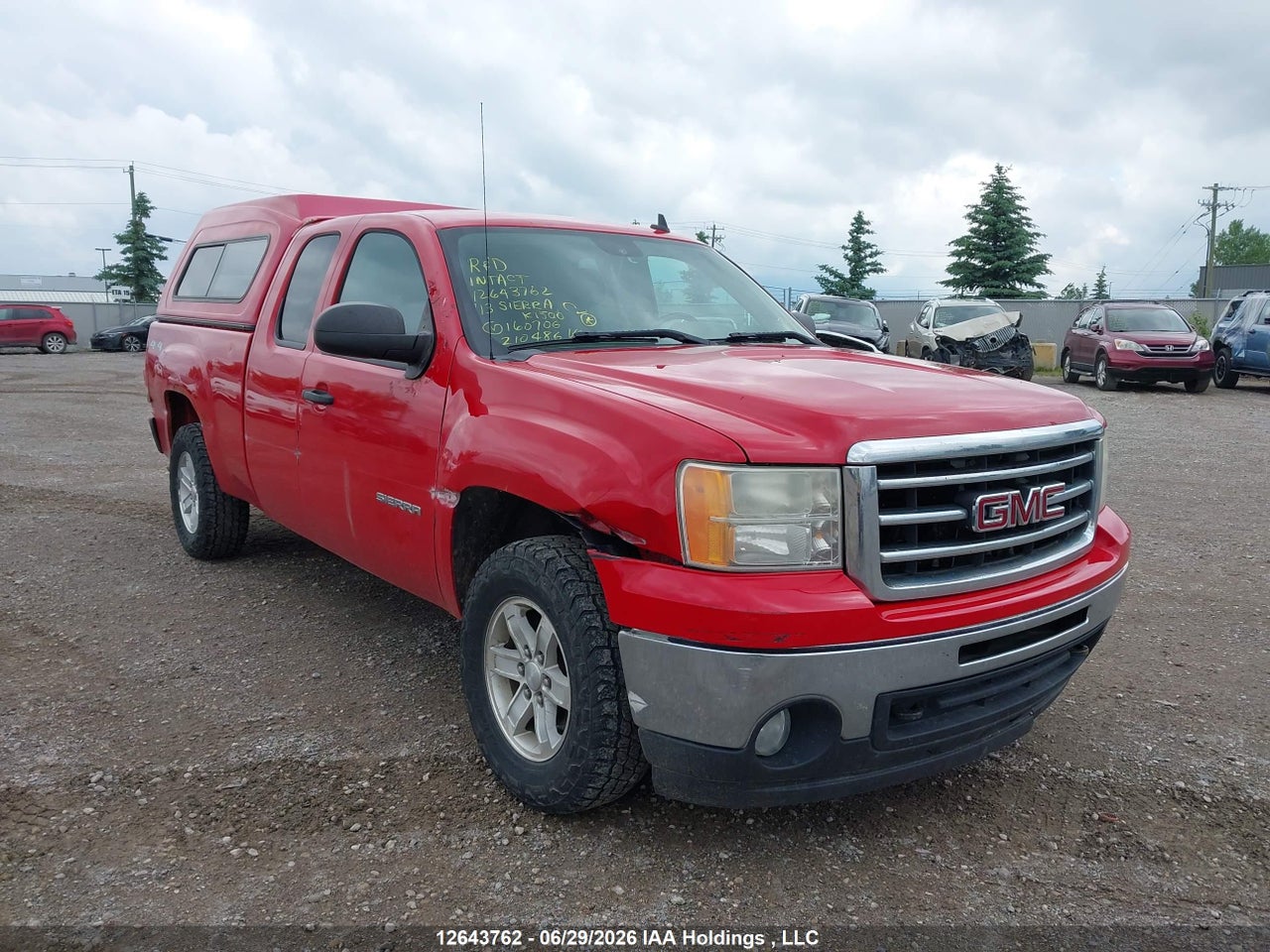 1GTR2VE77DZ160706 · 2013 GMC SIERRA K1500 SLE