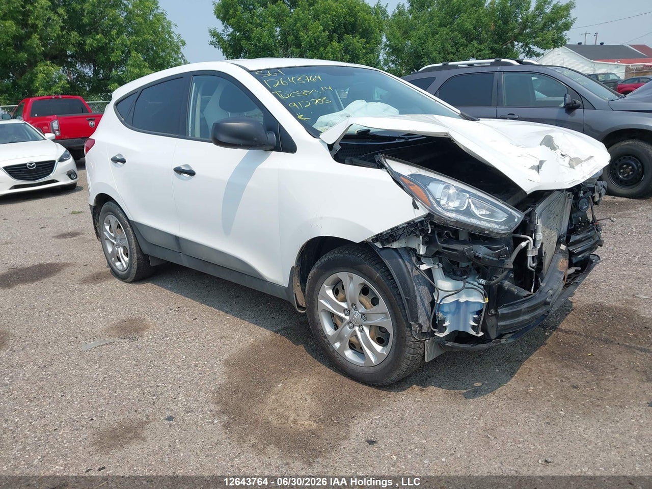 KM8JTCAF7EU912703 · 2014 HYUNDAI TUCSON GL