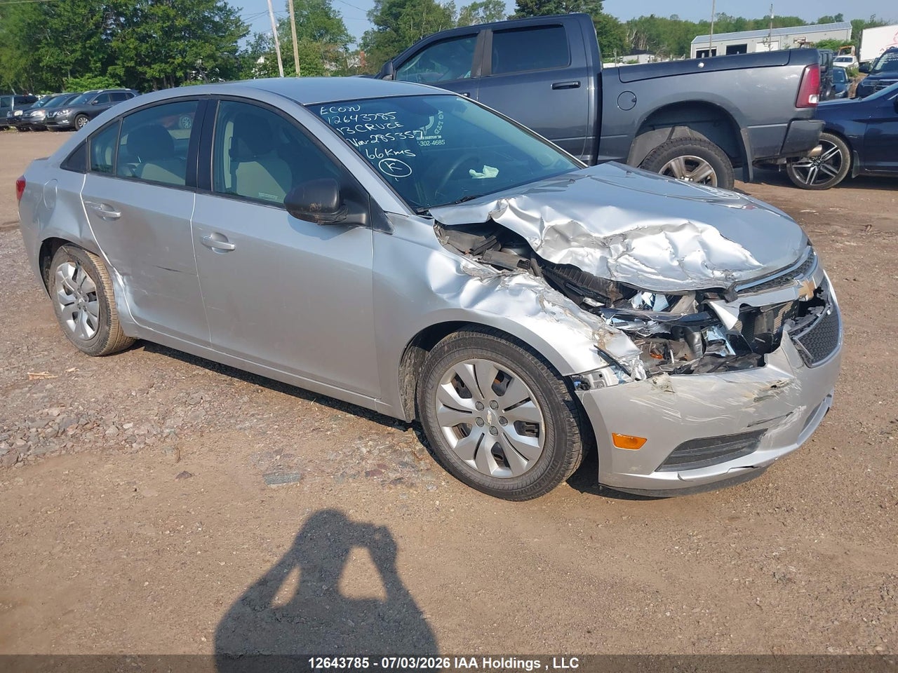 1G1PL5SH0D7285357 · 2013 CHEVROLET CRUZE LS