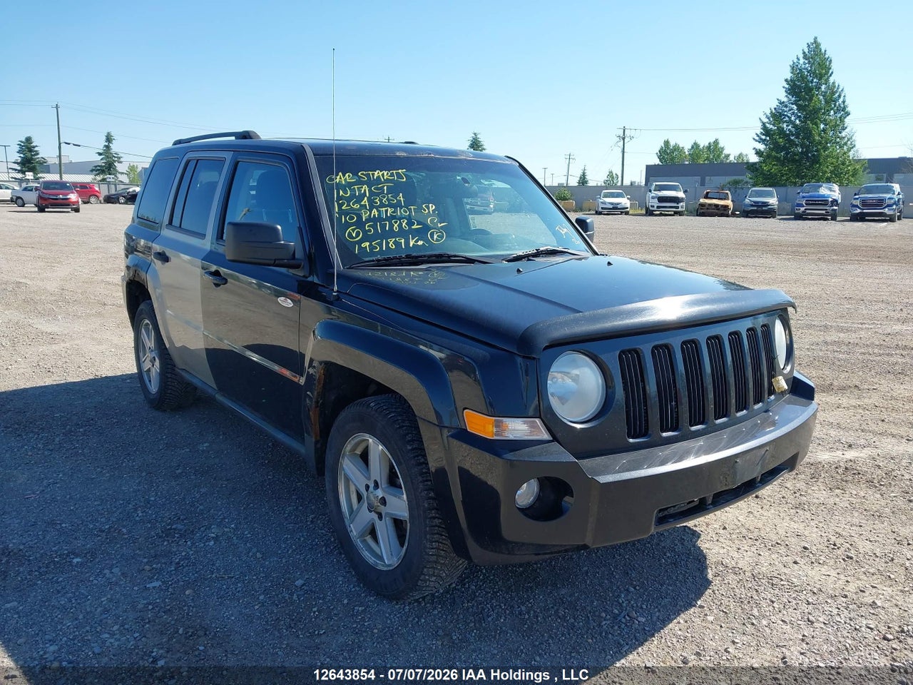 1J4NF2GB8AD517882 · 2010 JEEP PATRIOT SPORT
