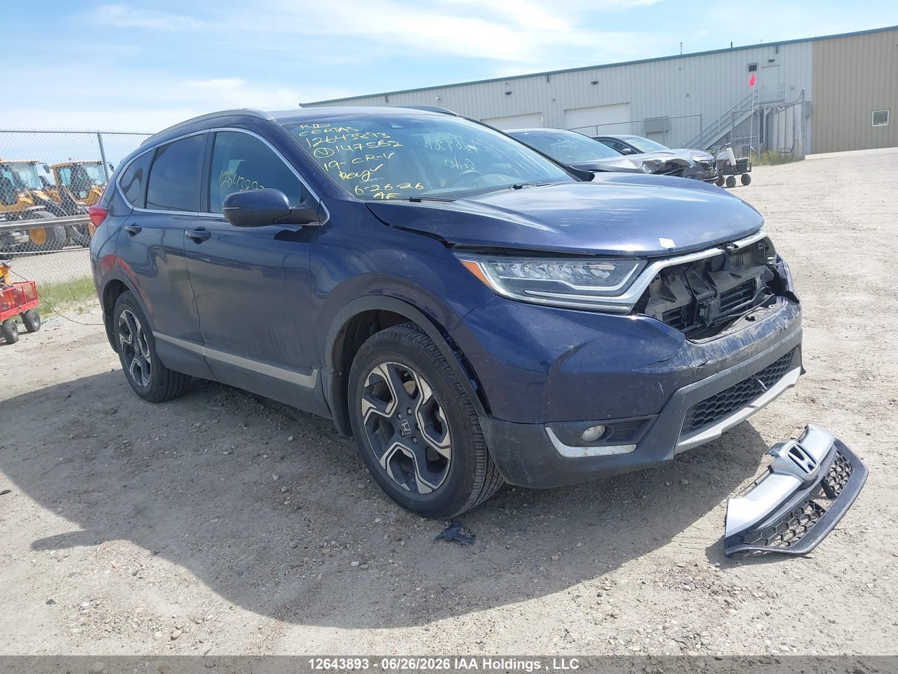 2HKRW2H94KH147562 · 2019 HONDA CR-V TOURING