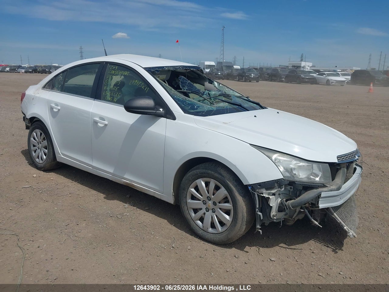1G1PA5SH4B7140115 · 2011 CHEVROLET CRUZE LS
