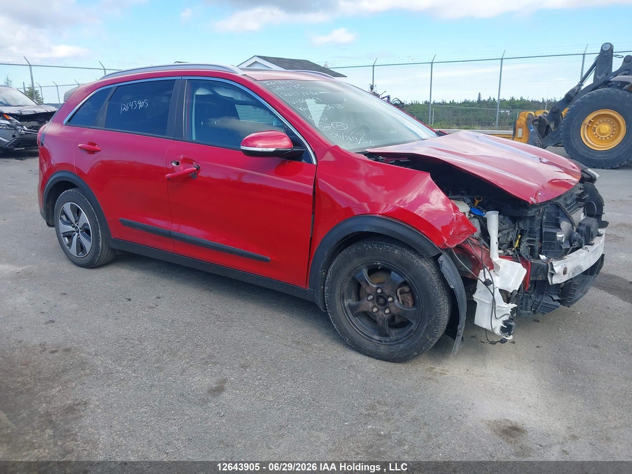 KNDCC3LC4H5060163 · 2017 KIA NIRO EX