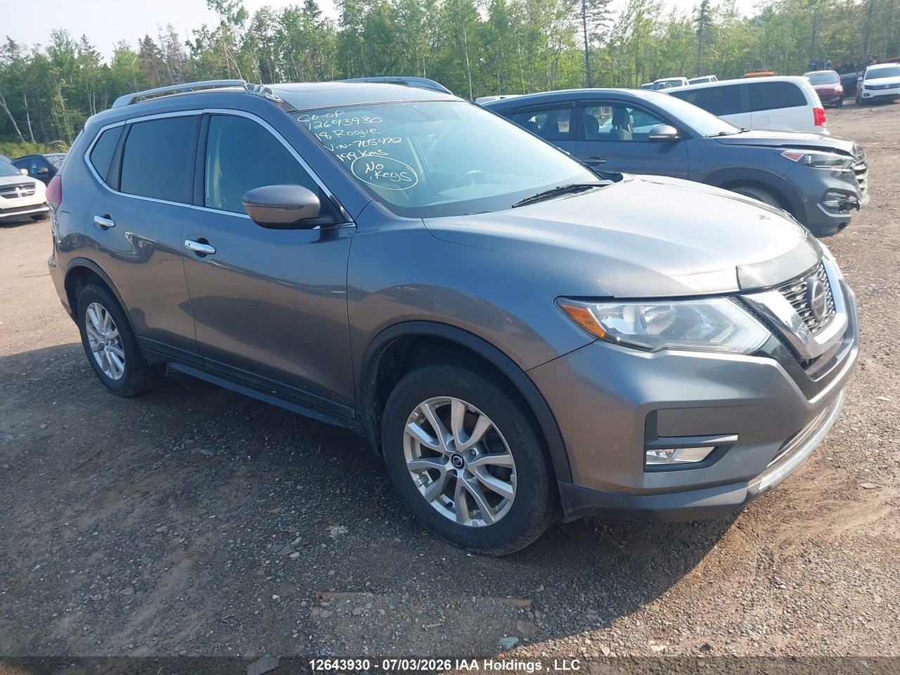 5N1AT2MV2JC705472 · 2018 NISSAN ROGUE MIDNIGHT EDITION/S/SL/SL W/PROPILOT ASSIST/SV