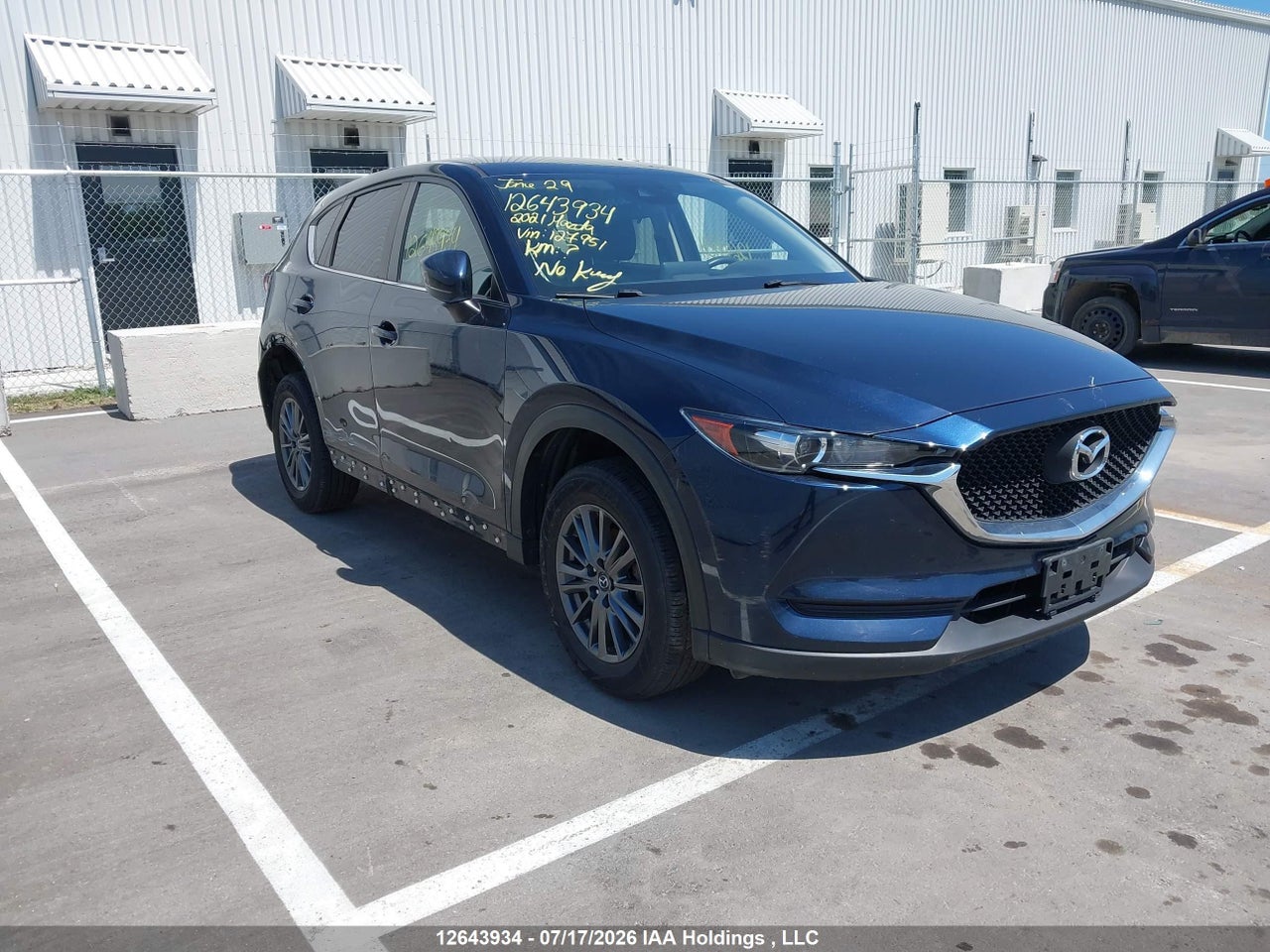JM3KFBBL7M0127951 · 2021 MAZDA cx-5 sport