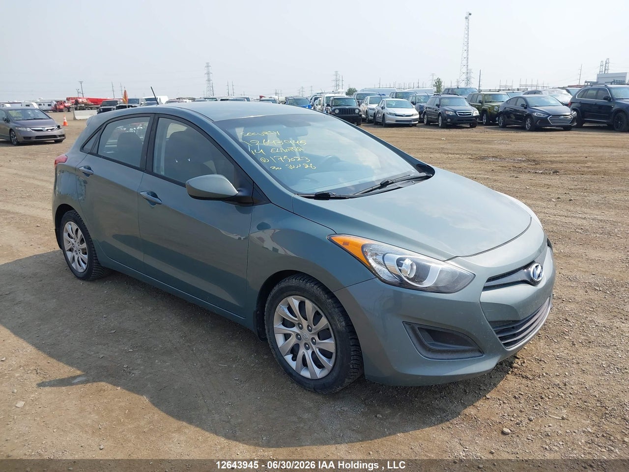 KMHD25LHXEU175023 · 2014 HYUNDAI ELANTRA GT GL
