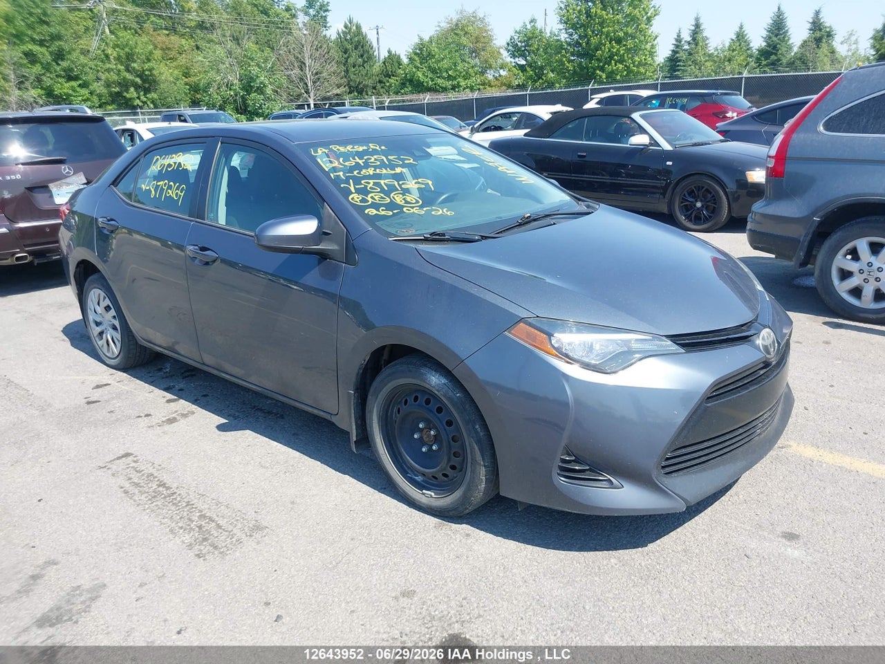 2T1BURHE5HC879269 · 2017 TOYOTA COROLLA L/LE/XLE/SE/XSE