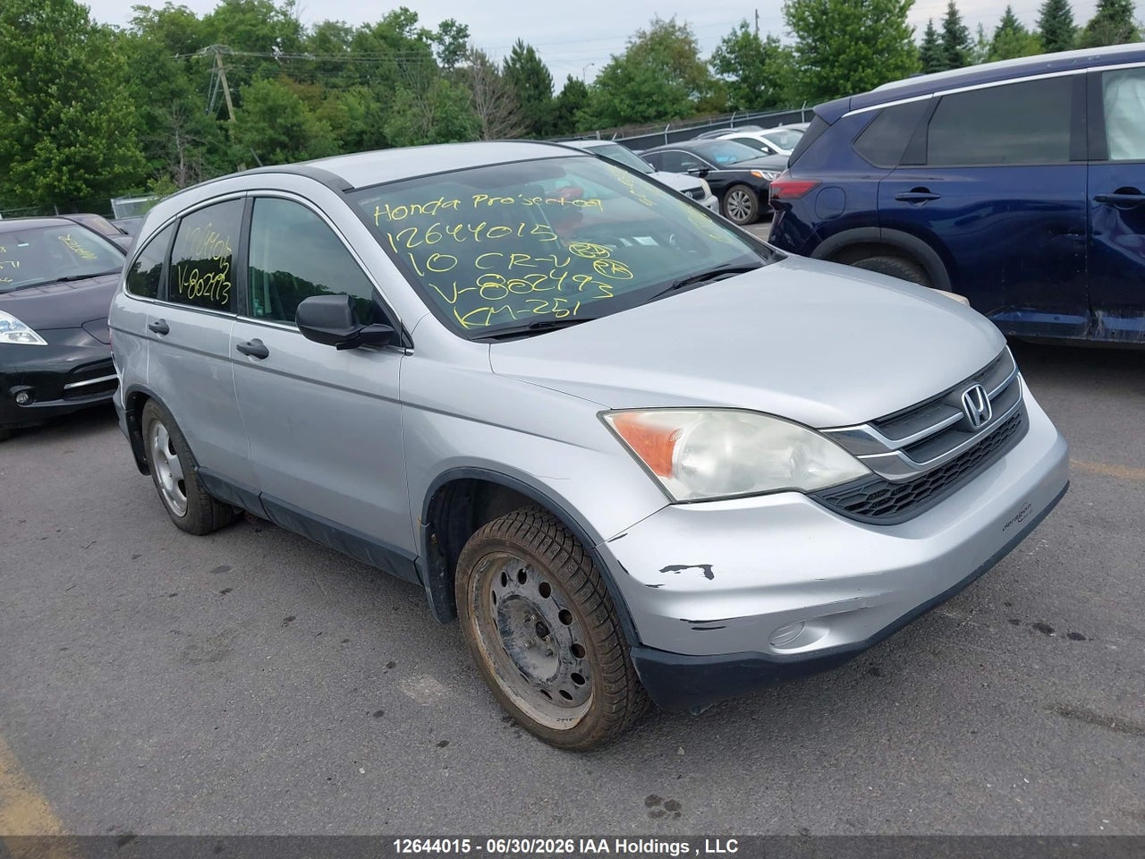 5J6RE3H3XAL802493 · 2010 HONDA CR-V LX