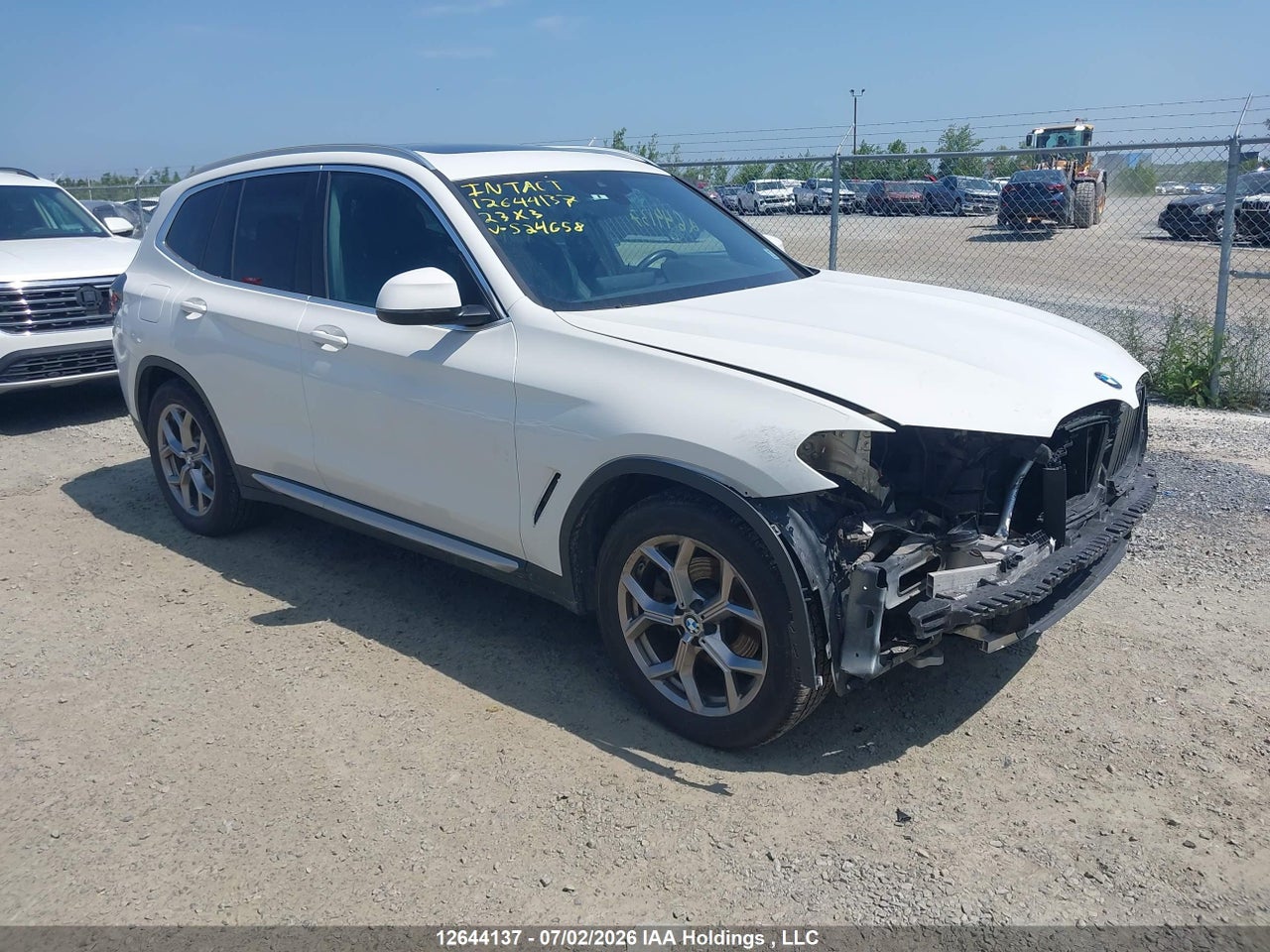 5UX53DP02P9S24658 · 2023 BMW X3 XDRIVE30I