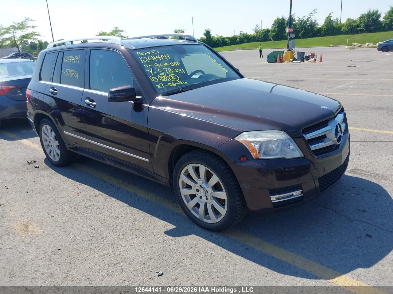 WDCGG8HB1BF578231 · 2011 MERCEDES BENZ GLK 350 4MATIC