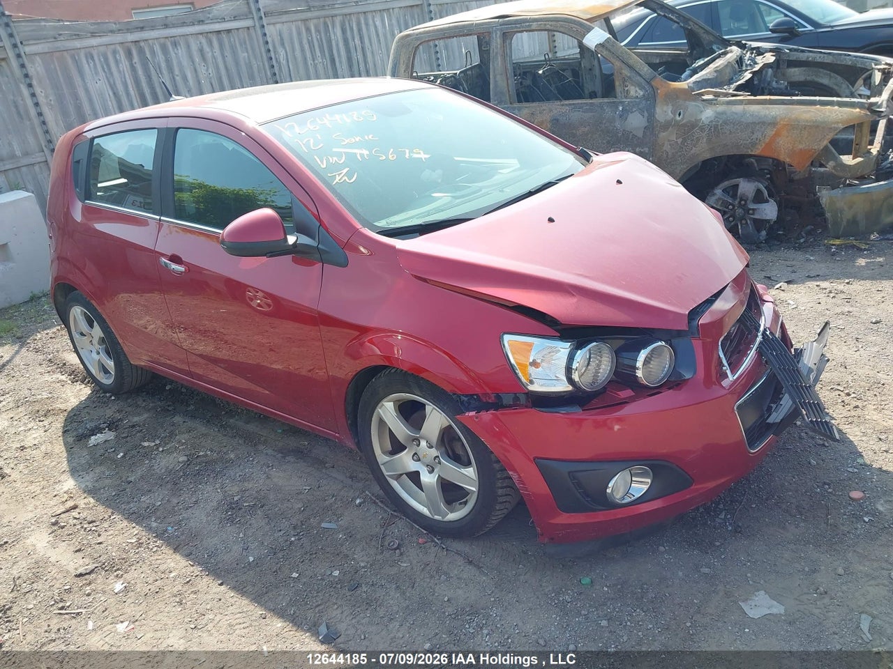 1G1JC6EH7C4115679 · 2012 CHEVROLET SONIC LT