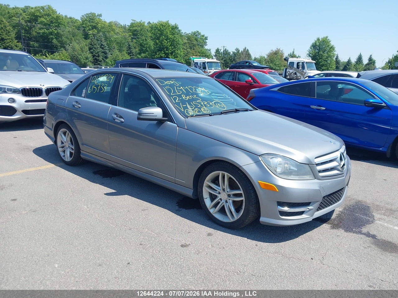 WDDGF8FB3CA615733 · 2012 MERCEDES BENZ C 250 4MATIC