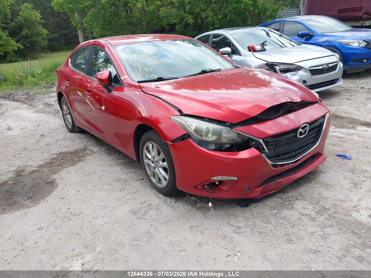 JM1BM1V74E1151496 · 2014 MAZDA MAZDA3 GS-SKY