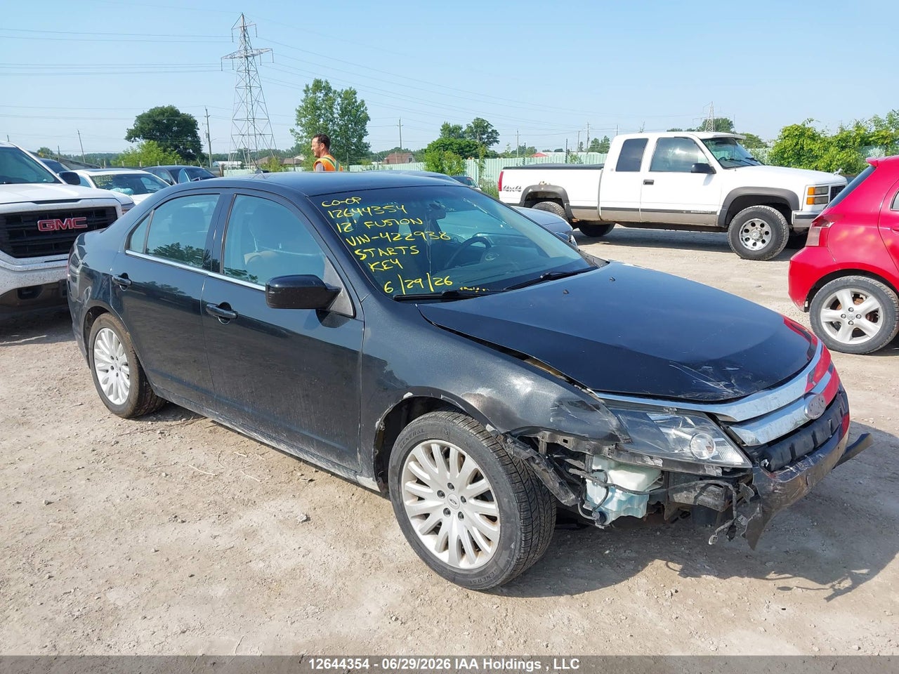 3FAHP0CG8CR422938 · 2012 FORD FUSION SEL