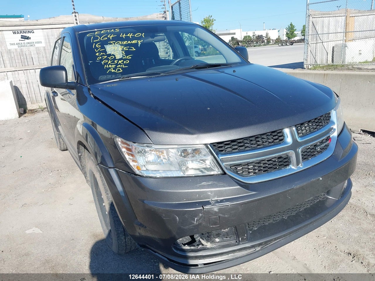 2016 DODGE JOURNEY SE