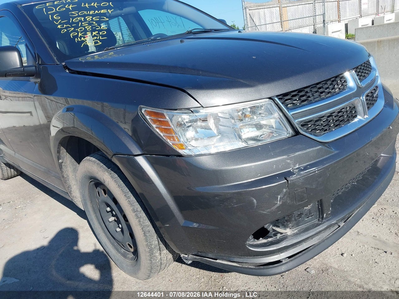 3C4PDCAB5GT169853 · 2016 DODGE JOURNEY SE · 6/18