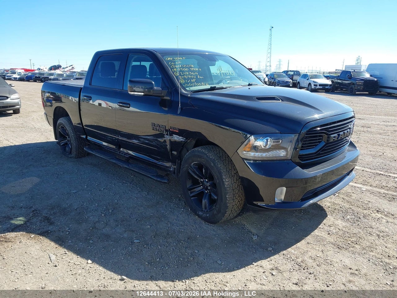 1C6RR7MT4JS248369 · 2018 RAM 1500 SPORT