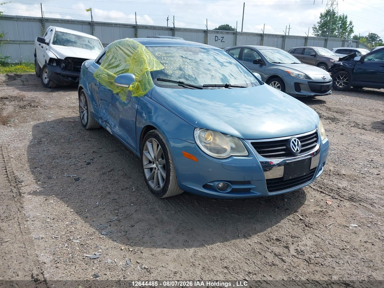 WVWFA71F87V048913 · 2007 VOLKSWAGEN EOS 2.0T