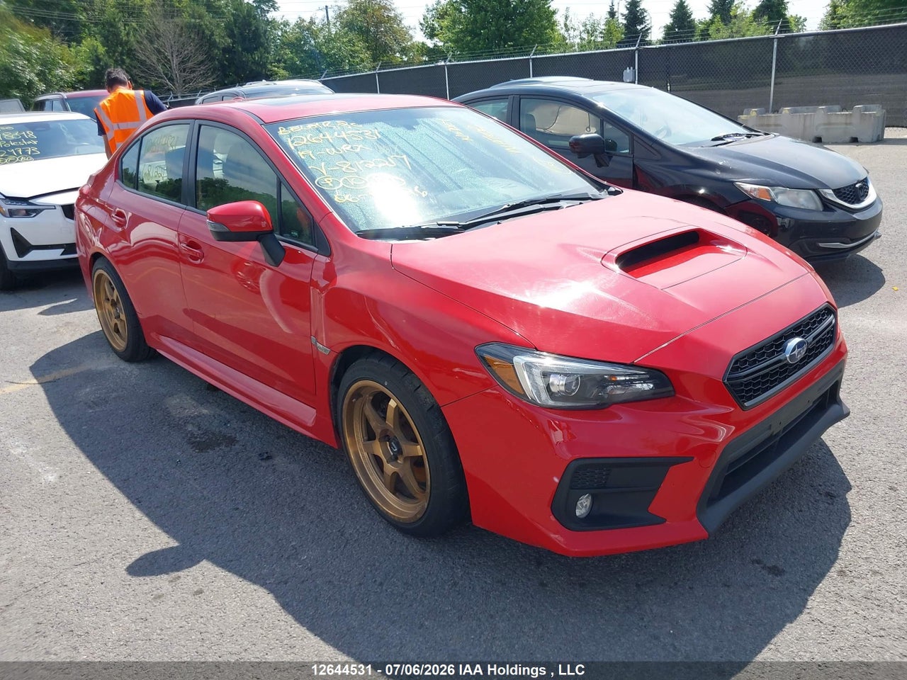 JF1VA1P60K8812217 · 2019 SUBARU WRX