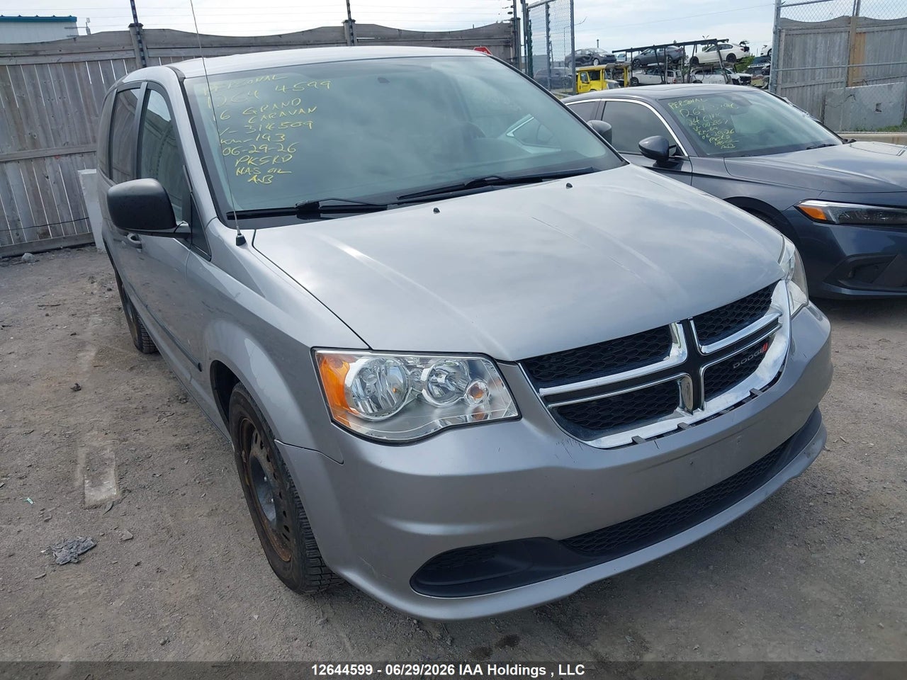 2C4RDGBG8GR314509 · 2016 DODGE GRAND CARAVAN SE/SXT
