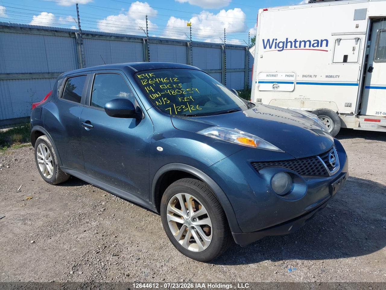 JN8AF5MV5ET480259 · 2014 NISSAN juke