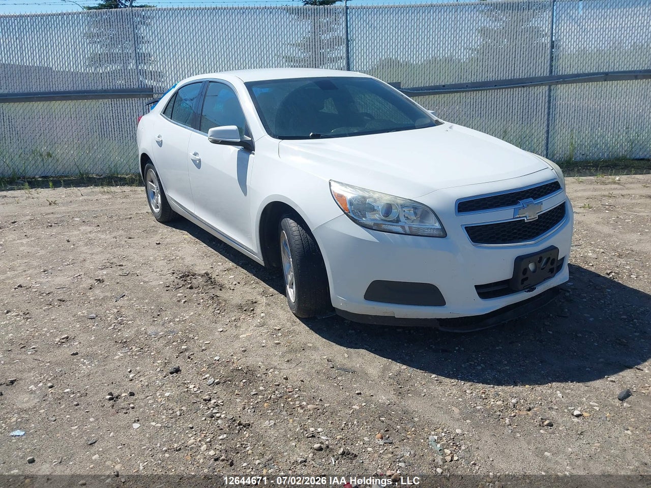 1G11C5SA8DF226913 · 2013 CHEVROLET MALIBU 1LT