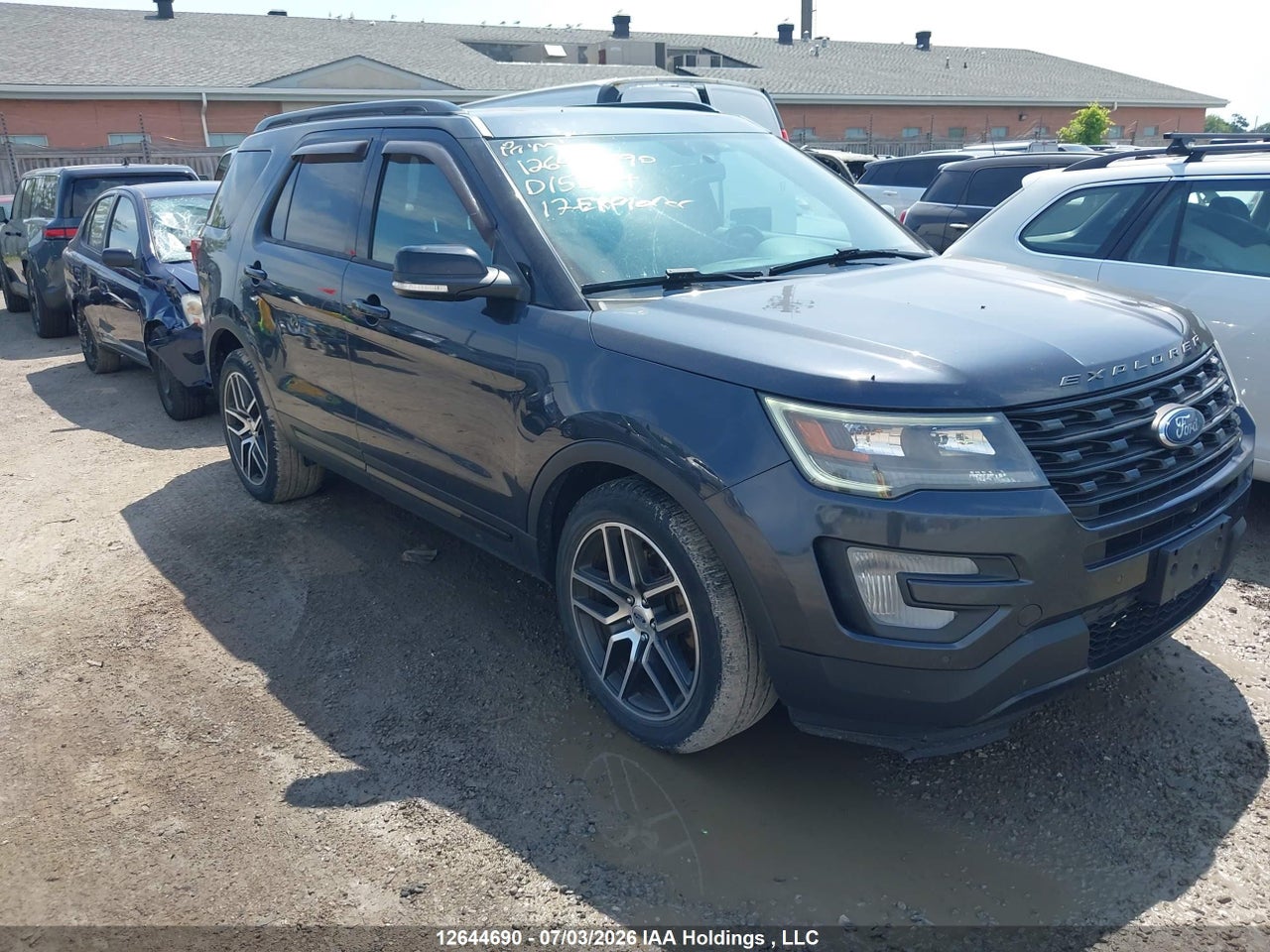 1FM5K8GT3HGD15064 · 2017 FORD EXPLORER SPORT