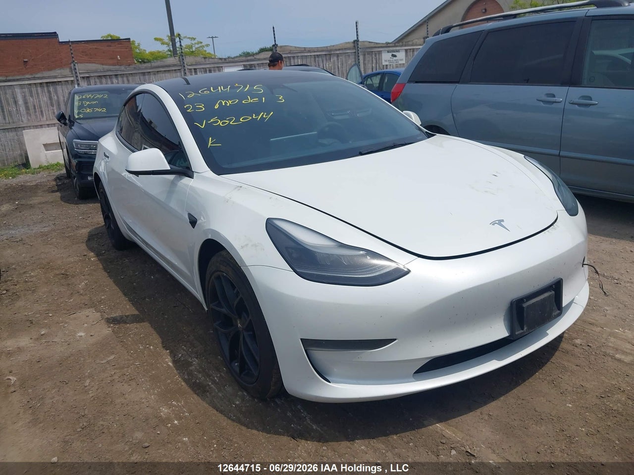 5YJ3E1EA6PF502044 · 2023 TESLA MODEL 3 RWD