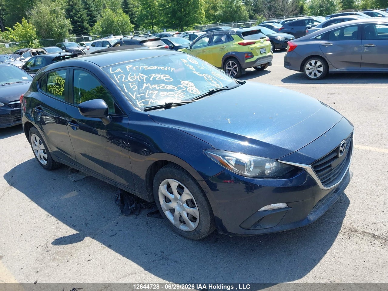 3MZBM1K77FM195076 · 2015 MAZDA MAZDA3 GX