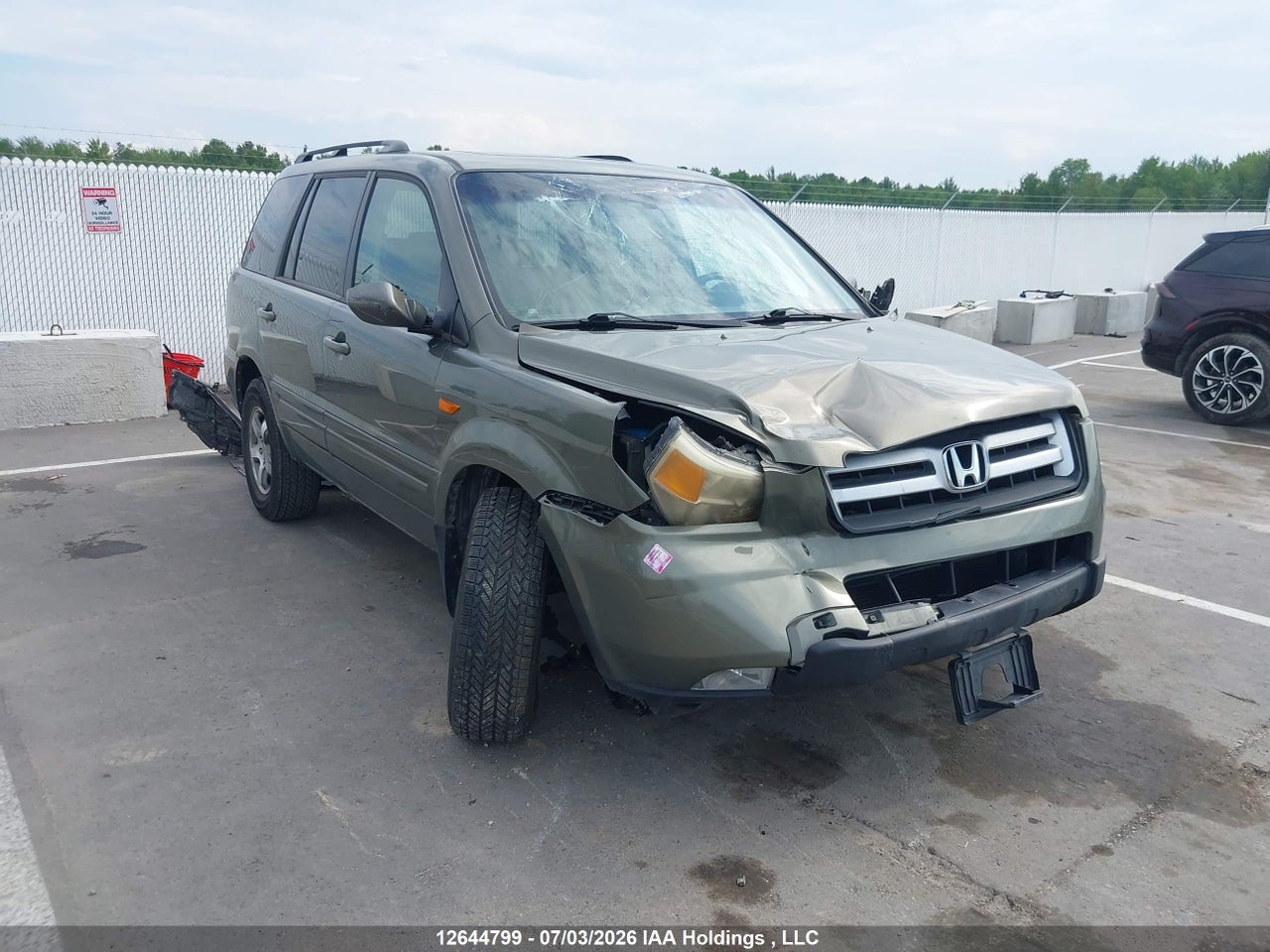 2HKYF18587H001174 · 2007 HONDA PILOT EX-L