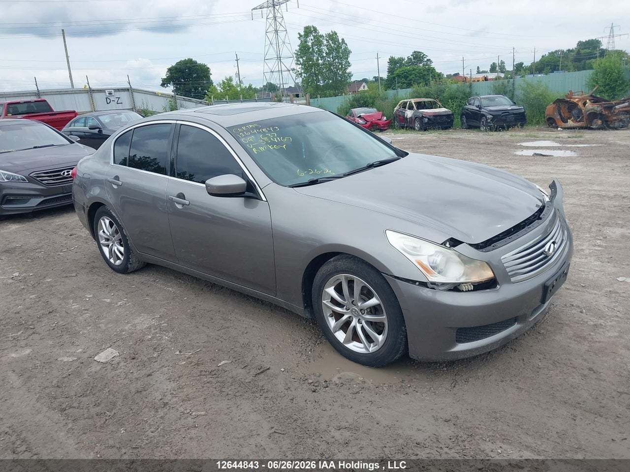 JNKCV61F59M354167 · 2009 INFINITI G37