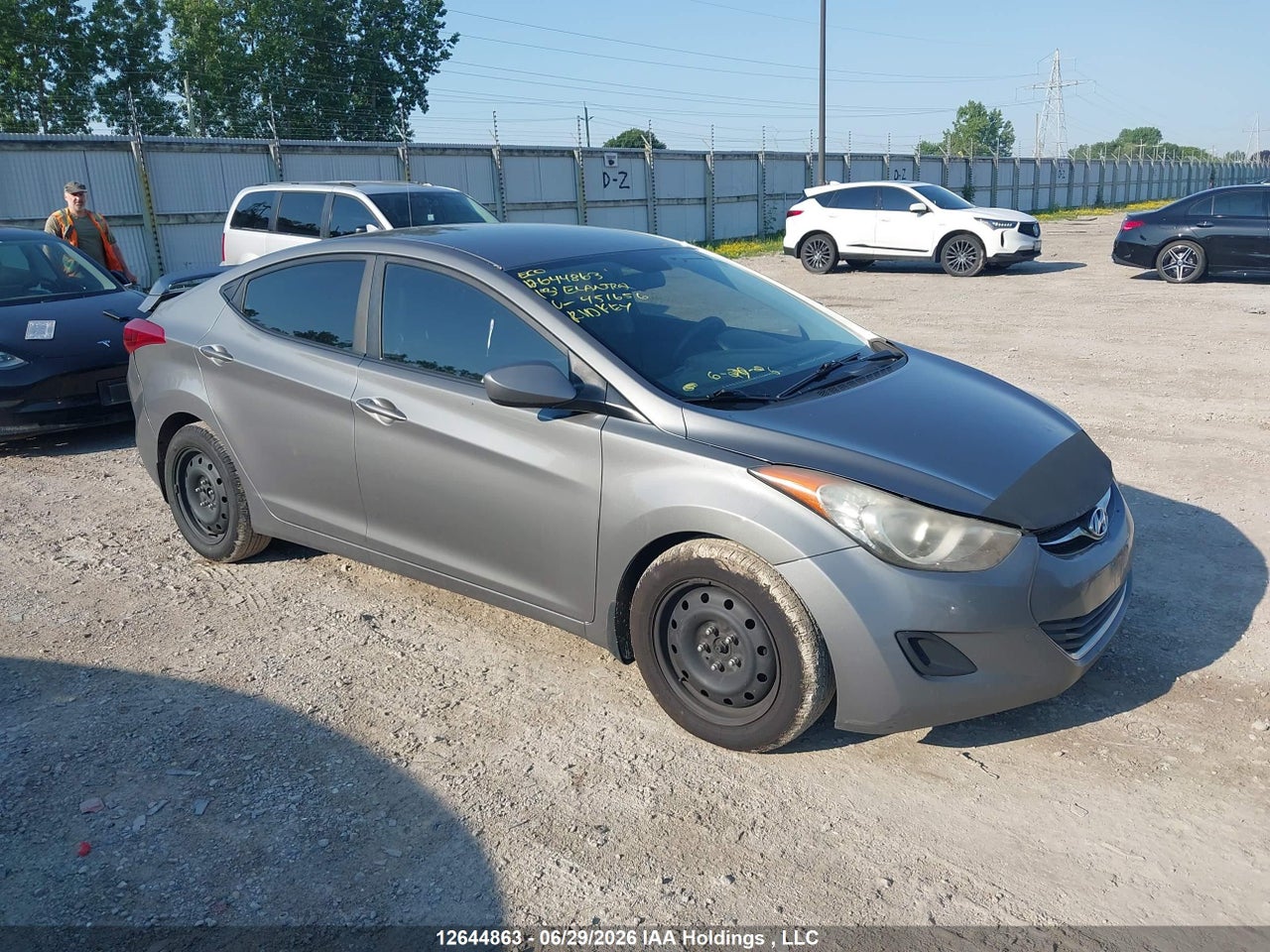 5NPDH4AE7DH451656 · 2013 HYUNDAI ELANTRA GL