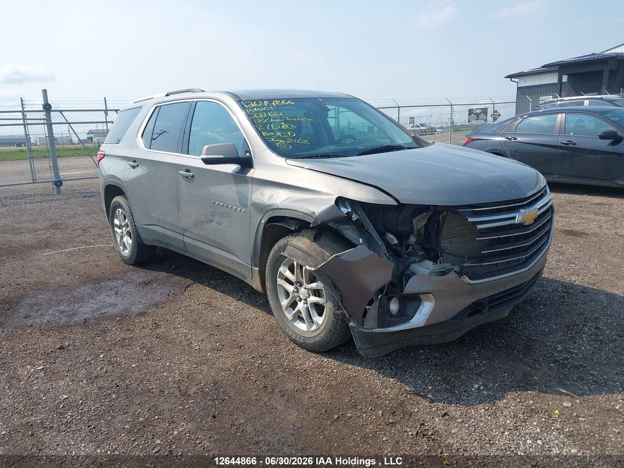 1GNEVGKW9JJ222122 · 2018 CHEVROLET TRAVERSE LT