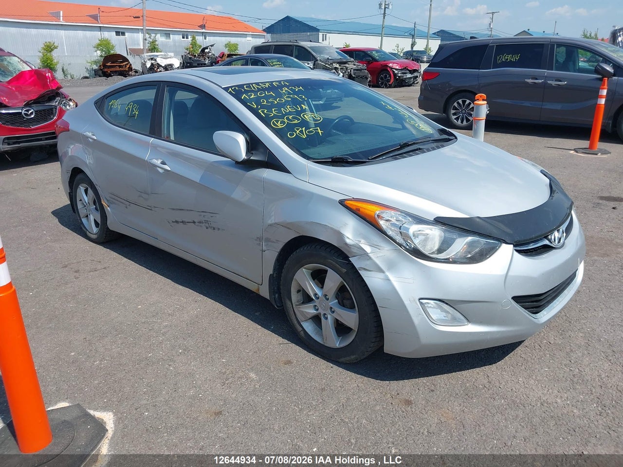 5NPDH4AE5DH250693 · 2013 HYUNDAI ELANTRA GLS
